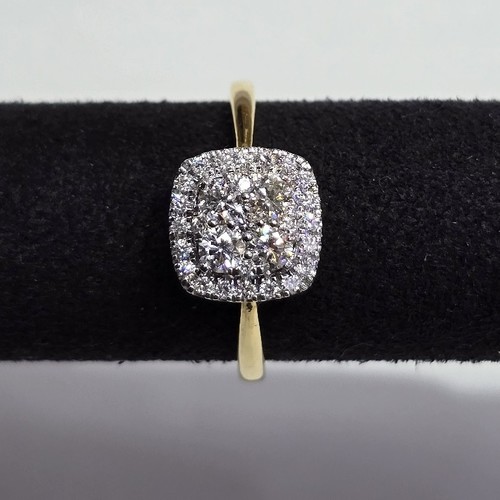 Ring Diamond (18k) weight (3.44)gr (0.48)crt (VVS-FG)L.G.D