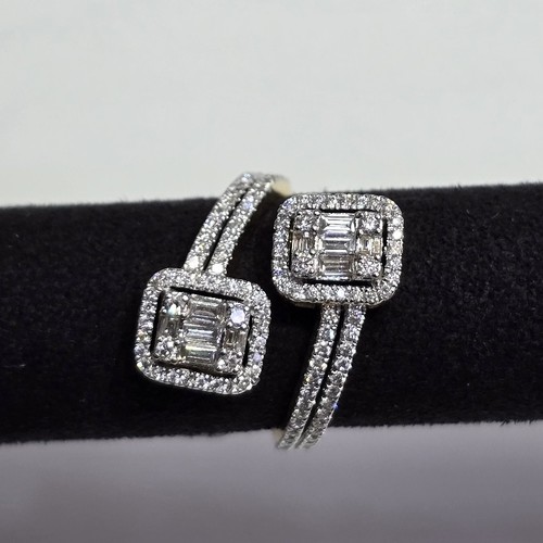 Ring Diamond (18k) weight (4.3)gr (0.88)crt (VVS-FG)L.G.D