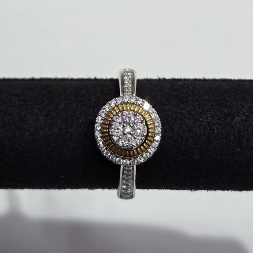 Ring Diamond (18k) weight (4.8)gr (0.35)crt (VVS-FG)L.G.D