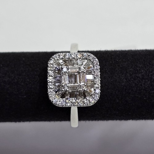 Ring Diamond (18k) weight (4.31)gr (0.73)crt (VVS-FG)L.G.D
