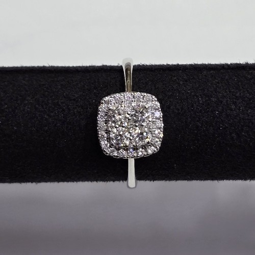 Ring Diamond (18k) weight (3.26)gr (0.48)crt (VVS-FG)L.G.D