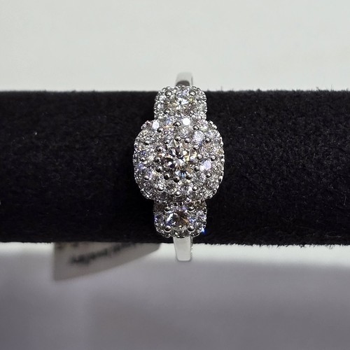 Ring Diamond (18k) weight (4.53)gr (1)crt (VVS-FG)L.G.D