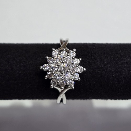 Ring Diamond (18k) weight (3.65)gr (0.77)crt (VVS-FG)L.G.D