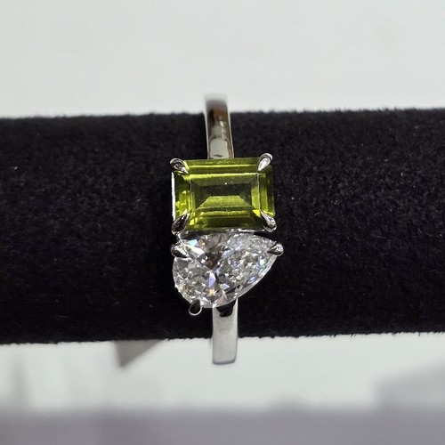 Ring Diamond (18k) weight (3.55)gr (0.8)crt (VVS-FG)L.G.D