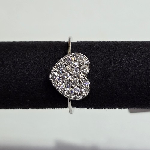 Ring Diamond (18k) weight (3.3)gr (0.5)crt (VVS-FG)L.G.D