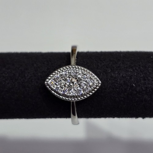 Ring Diamond (18k) weight (3.4)gr (0.26)crt (VVS-FG)L.G.D