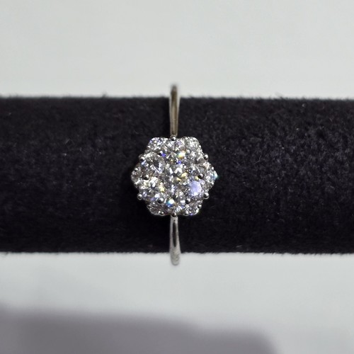 Ring Diamond (18k) weight (2.39)gr (0.52)crt (VVS-FG)L.G.D