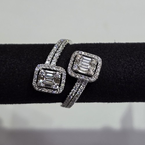 Ring Diamond (18k) weight (4.3)gr (0.9)crt (VVS-FG)L.G.D