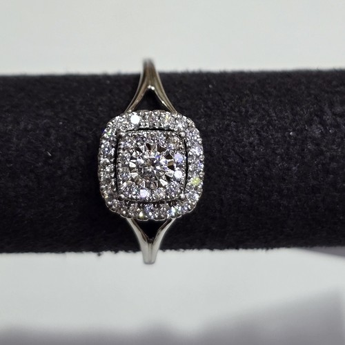 Ring Diamond (18k) weight (2.58)gr (0.31)crt (VVS-FG)L.G.D