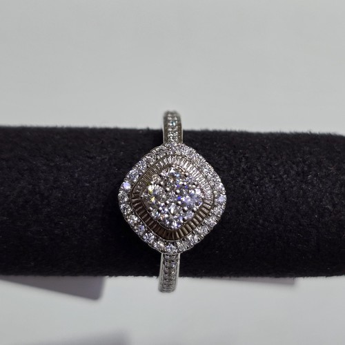 Ring Diamond (18k) weight (4.14)gr (0.46)crt (VVS-FG)L.G.D
