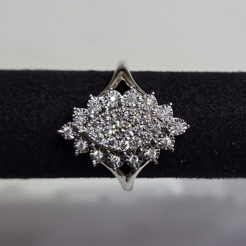 Ring Diamond (18k) weight (4.37)gr (0.38)crt (VVS-FG)L.G.D