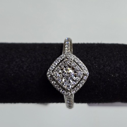 Ring Diamond (18k) weight (3.27)gr (0.46)crt (VVS-FG)L.G.D
