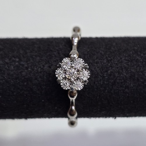 Ring Diamond (18k) weight (2.4)gr (0.03)crt (VVS-FG)L.G.D