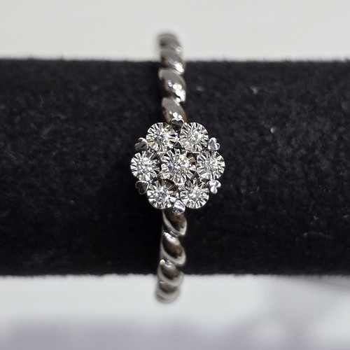Ring Diamond (18k) weight (2.4)gr (0.03)crt (VVS-FG)L.G.D