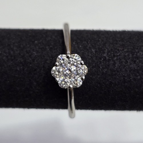 Ring Diamond (18k) weight (2.25)gr (0.35)crt (VVS-FG)L.G.D