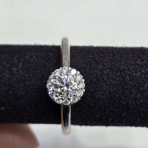 Ring Diamond (18k) weight (2.78)gr (0.49)crt (VVS-FG)L.G.D