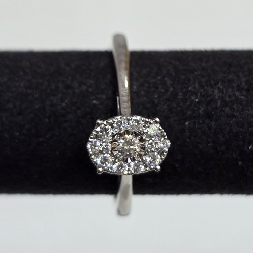 Ring Diamond (18k) weight (2.6)gr (0.21)crt (VVS-FG)L.G.D