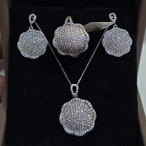 Half set Gold (18k) Diamond (14.47)gr (3.68)crt (VVS-FG)