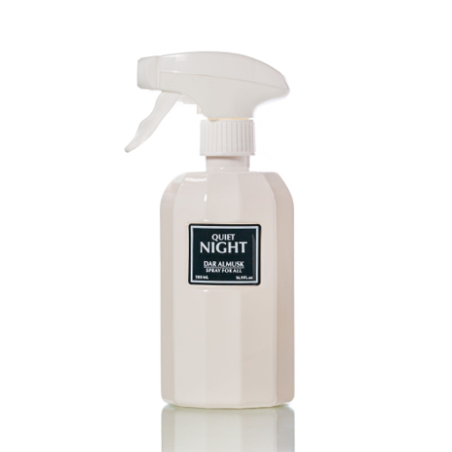 QUITE NIGHT - The opening of the spray with bergamot .. and middle notes of spicy floral with Bulgarian rose and patchouli.