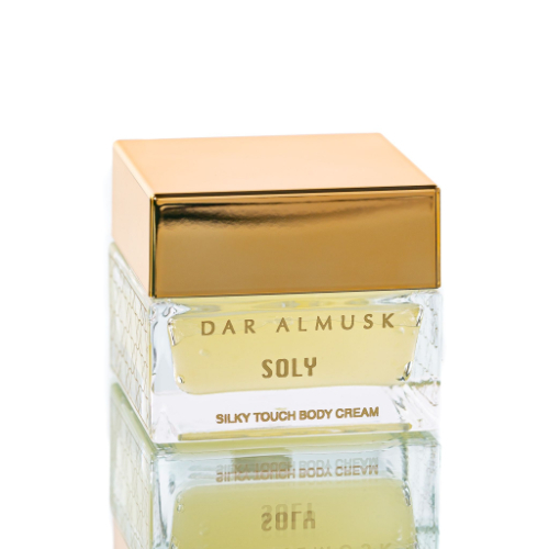 SOLY-SILKY CREAM - Touch of silk body cream..Elegance for men and women with the fragrance of cardamom, musk and patchouli