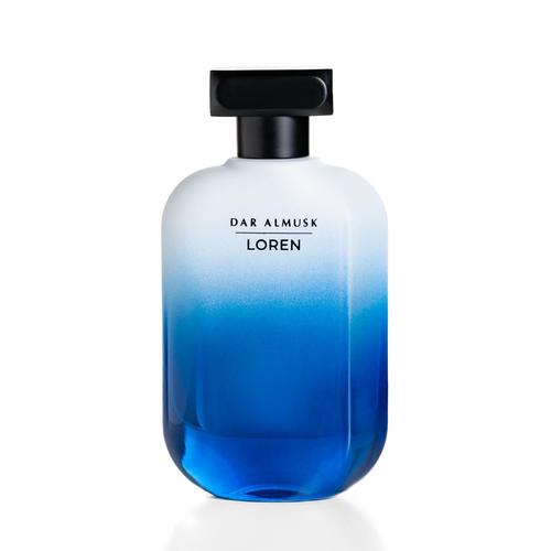 BLUE LOREN - A captivating, penetrating fragrance that embodies freedom with its elegance. 
 Ingredients: Bergamot and Clary Sage - Vetiver and Leather - Indonesian Patchouli Leaves and Cocoa. 
 Size: 100 ml