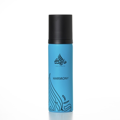 HARMONY - ALL OVER SPRAY 
 Purity of fresh powdery and musky scents 
 Capacity 100 ml