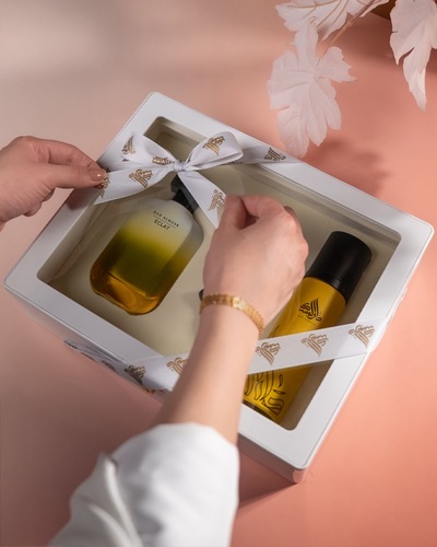 مجموعة وايت - مجموعة مناسبة للجنسين من إختياركم عطر 100 ملي سبريه 100 ملي عدد 2 مسك