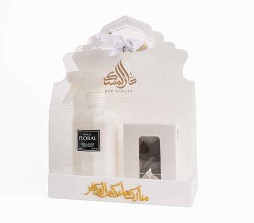 نقصة رمضان مع مرش - نقصة تحتوي على مرش 500 ملي بخور جار هندي 6 غرام