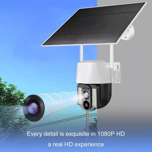 Solar powered camera