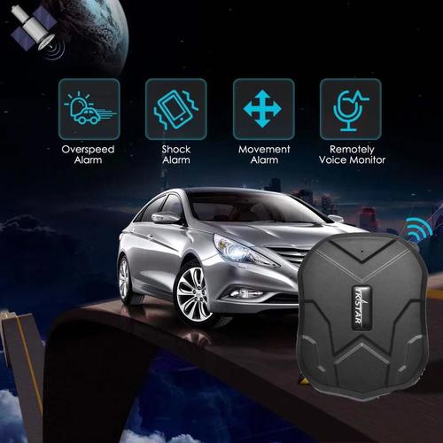 GBS Tracker - TKSTAR GPS Tracker Real time tracking, Remotely Voice Monitoring, Shock Alarm, Movement Alarm, Over Speed Alarm, Indicator Light.