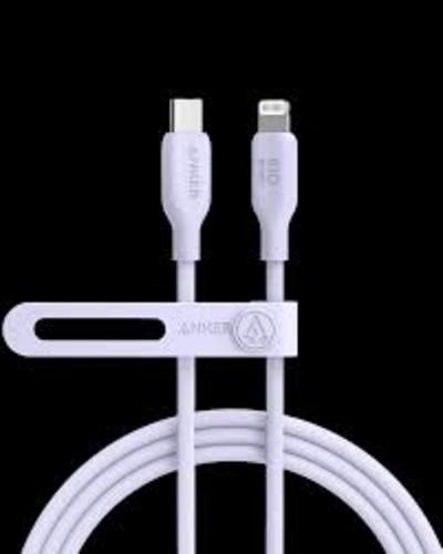 Anker PowerLine 542 USB-C to Lightning Cable (Bio-Based) (0.9m/3ft) -Violet