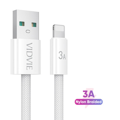 Data Cable  CB4011i  Lightning Data Cable  Lightning 3A Fast Charging  Material: Braided Wire + ABS  - Data CableCB4011iLightning Data CableLightning 3A Fast Charging Material: Braided Wire + ABS 
LENGTH