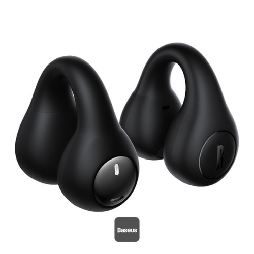 سماعات أذن لاسلكية مفتوحة للرياضة من Baseus AirGo AS01 - أسود