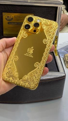 جهاز 16 برو ماكس  ذهب عيار 24
