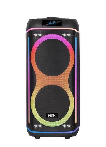 NDR-820 2025 - NDR-820 2025 Hot Selling Outdoor Double 8 J.BL DJ Party Box BT Portable Speaker Featuring Colorful Light Microphone