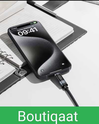 كابل شحن سريع من تايب سي الي تايب سي 30 +60 w