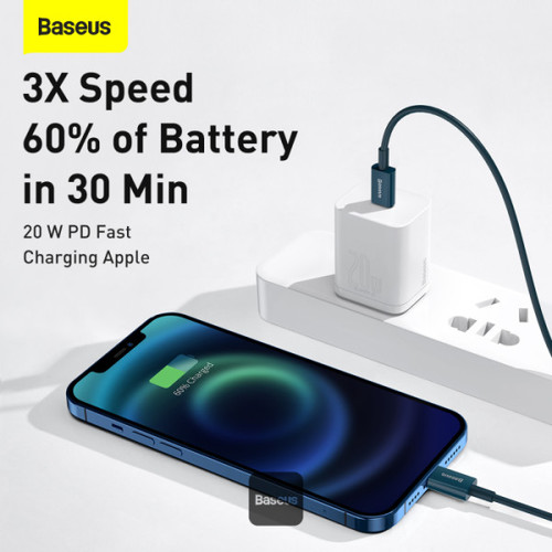 Baseus Superior Series USB to Lightning-Fast Charging Cable Data Transfer 2.4A for iPhone 13 12 11 P