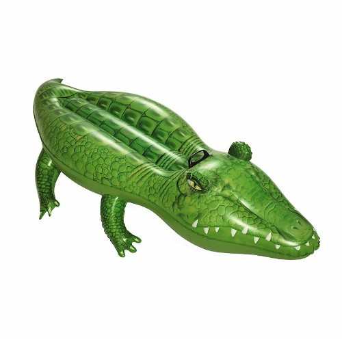 Bestway 41010 Inflatable Crocodile Pool Float Ride-On, Green 168 x 89 cm! - Product Dimensions 168 x 72 x 89 cm
Part number 41010
Material type Sturdy pre-tested viny