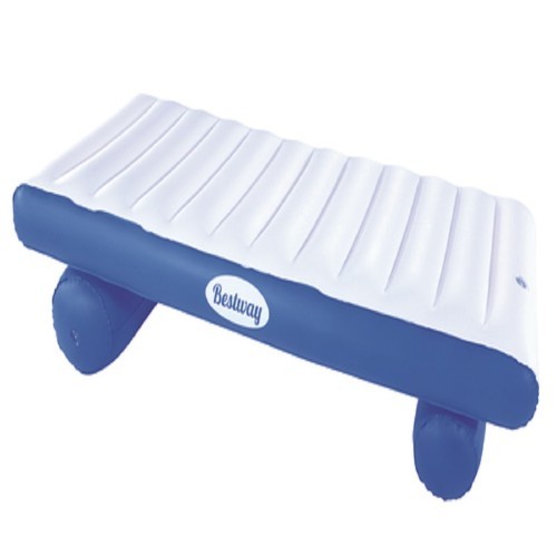 Bestway 43107 pool/beach float Blue,White Floating lounge chair Vinyl! - Long summary description Bestway 43107 pool/beach float Blue,White Floating lounge chair Vinyl:

Bestway 43107.

Product colour: Blue,White,

Product type: Floating lounge chair,

Material: Vinyl.

Width: 804 mm,

Length: 167 cm,

Height: 450 mm