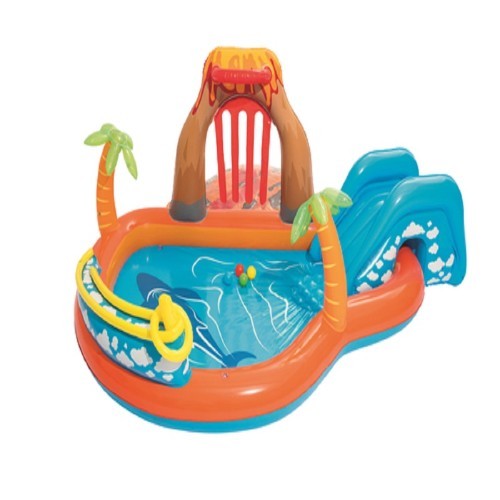 Bestway 53069 inflatable toy (265x265x104 cm) ! - Bestway 53069. Proper use: Outdoor,

Product type: Inflatable play center,

Product colour: Multicolour.

Width: 2650 mm,

Depth: 2650 mm,

Height: 1040 mm installation included