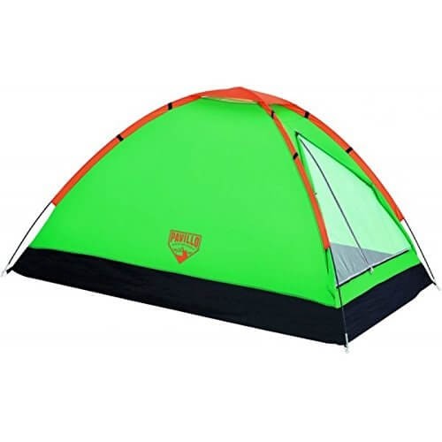 Bestway Pavillo MONODOME X2 Tent 68040 ! - Bestway Pavillo MONODOME X2 Tent

Fits 2 adults, 1 layer
- High density, anti-insect mesh door
- Fabric: 190T polyester PA300mm coated
- Ground protection: 100G/M2 PE
- Product unit weight: 1.2 kg 2.6 Lb)

Weight & Dimension

Depth: 2050 mm
Height : 1000 mm
Weight : 1.5 kg
Sleeping area (W x L) : 1450 x 2050 mm
Lenght : 2.05m installation included