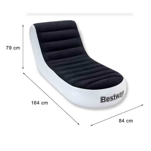 Bestway Portable Fabric Inflatable Lounge Air Chair size 165cm* 84cm * H 79 cm 75064 no pump KDR ! - Bestway Portable Fabric Inflatable Lounge Air Chair

The Best way Chaise Sport Lounger is made using a sturdy Y-beam construction which is rigid and stable. The soft, flocked surface, angled backrest and attached footrest are designed for exceptional comfort. Upon deflating, this chair folds compactly for storage or travel. Great for reading, gaming or watching TV, this chair will bring life to any apartment or college dorm. Portable Inflatable Lounge Air Chair. Air pump not included. Eco friendly Material Easy to Inflate and Deflate Easy storage and travel Great for indoor and outdoor

PRODUCT FEATURES:

Brand: Bestway
Type: Inflatable Chairs
Material: Fabric
Color: Blue
Dimensions (HxWxD): 164 x 84 x 30 cm
Height: 79 cm