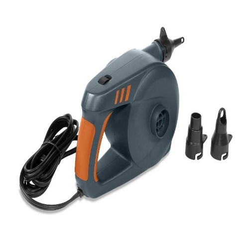 Electric air pump Bestway 12V PowerGrip DC 62164! - Electric air pump Bestway 12 V PowerGrip DC is designed to provide maximum airflow - 680 l/m. The pump creates high pressure and is well suited for pumping boats and swimming pools.

It comes with 3 multi-purpose valve adapters to inflate and deflate airbeds, pool toys, camping mats, floats, and more. Powered by a 12 V car outlet. Great for in-home use.

Power supply: DC 12 V
Capacity: 680 l/min
Weight: 0.72 kg
Package size: 21x13x12 cm
Includes 3 multi-purpose valve adapters