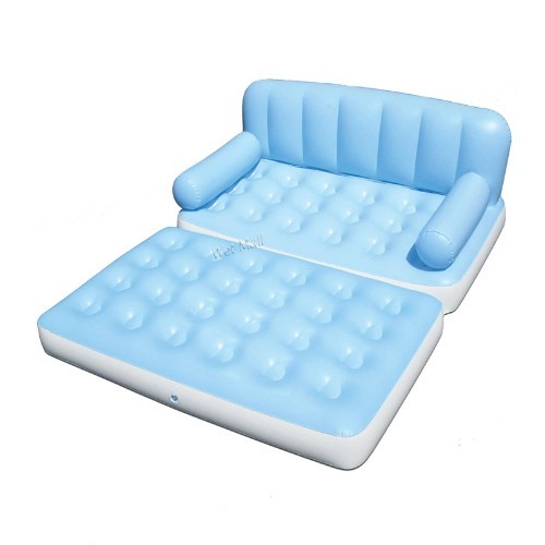 Inflatable convertible sofa Bestway 75039 size 188x152x64cm KDR! - Inflatable sofa   Bestway 75039 5 in 1  with the ability to transform into 5 positions for various uses:

sofa,
bed with headboard,
low bed,
high bed,
chaise longue
size 188x152x64cm