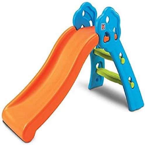 Orange Slide With Green Step 36x20x98 cm QQ981! - Size : 36x20x98 cm installation included