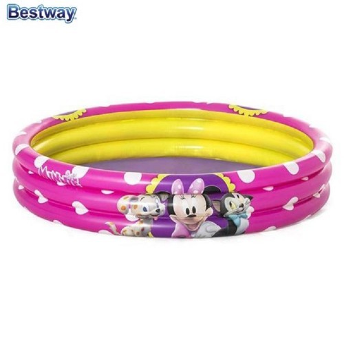 Bestway Disney Minnie Planschbecken 122 x 25 cm 91079 -KDR! - Product Dimension :

122 x 25 cm installation included