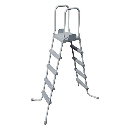 Bestway Flowclear ladder for (132cm) above ground pool 58337 -KDR ! - Designed for fast set pools with a wall height of 52 