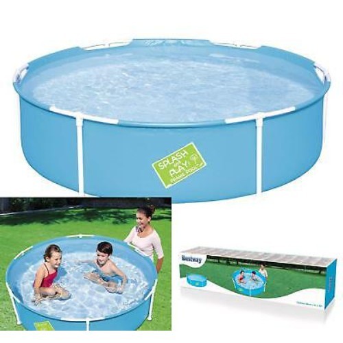 Bestway Steel Pro My First Frame Pool 1.52m x 38cm 56283 -KDR! - Bestway My First Frame Pool 1.52m x 38cm,

Steel Pro. Pool type: Framed pool,

Shape: Round,

Capacity: 580 L.

Width: 1520 mm,

Height: 380 mm,

Depth: 1520 mm. installation included