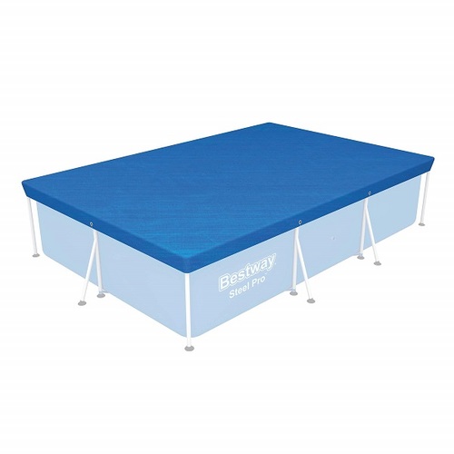 Bestway Rectangular Pool Cover 300cm X 201cm - 58106! - These Frame Pool Covers are an absolute must have for owners of Pools who are tired of cleaning leaves, bugs and other dirt from their pool water.
Features:
Made from hard wearing UV resistant material to help protect your pool from damage and harmful effects of the sun
Drain holes to stop rain build up
Rope ties are included to secure the above ground pool cover to prevent it blowing away in windy conditions
Protects and insulates your swimming pool
Specifications:
Brand: Bestway
Dimensions: 3.04 x 2.05 M
شامل التركيب