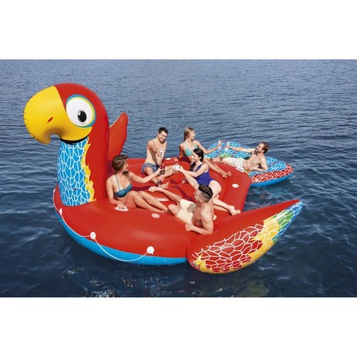 !Bestway 43227 pool/beach float Multicolour Vinyl Floating island  (475cm x388cm x205cm) - Bestway 43227. Product colour: Multicolour, Product type: Floating island, Material: Vinyl. Weight: 21.2 kg 
installation included